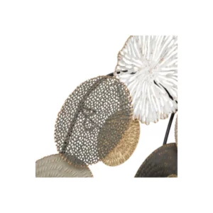 179484-2 MET WALL DECO 80X80 LEANA