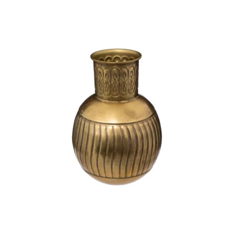 MET VASE GOLD NIGHT H31,5