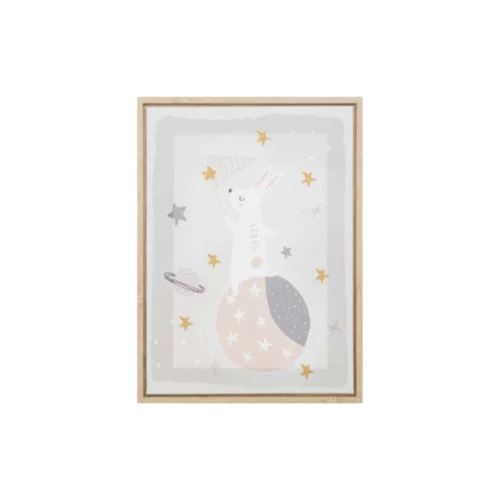 BUNNY MOON PRINT/FRAME PAINTIN