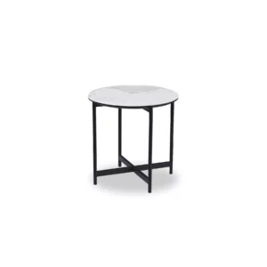 CT-25106-WHITE-MARBLE-2 FLAKE Coffee Table