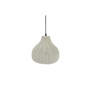 TRECCE PENDANT LAMP METAL WHIT