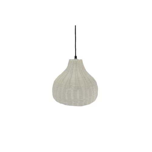 TRECCE PENDANT LAMP METAL WHIT