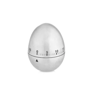 KITCHEN TIMER STEEL EGG