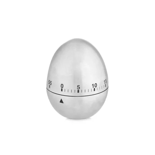 KITCHEN TIMER STEEL EGG