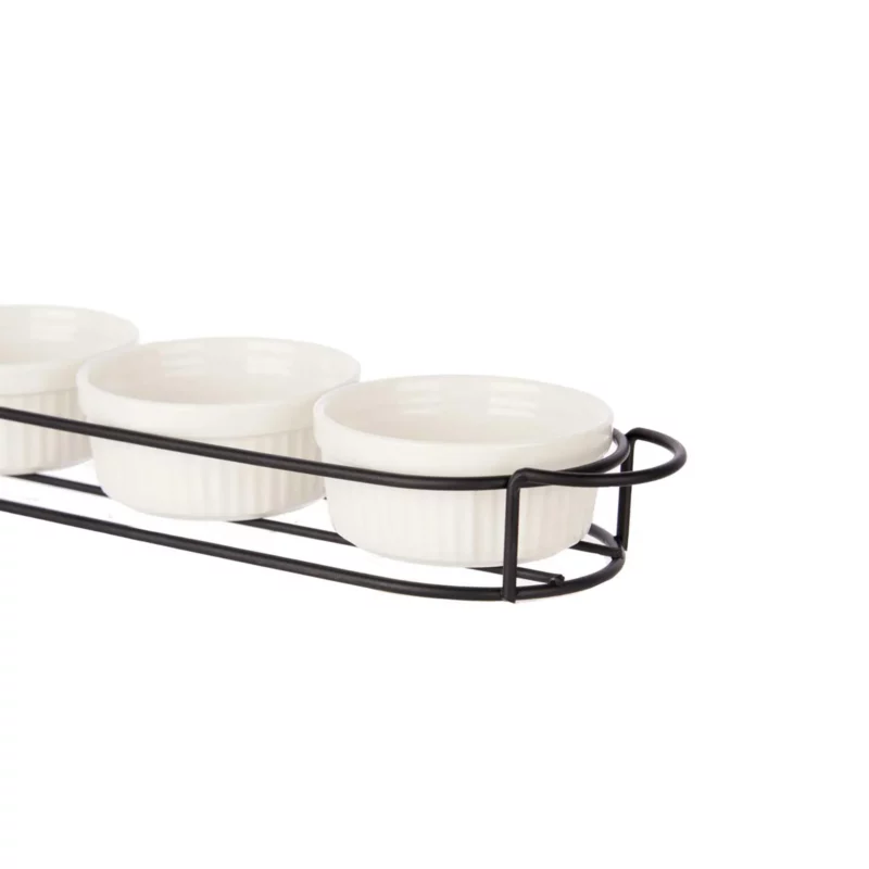 SET 4PCS PORCELAIN APPETIZER