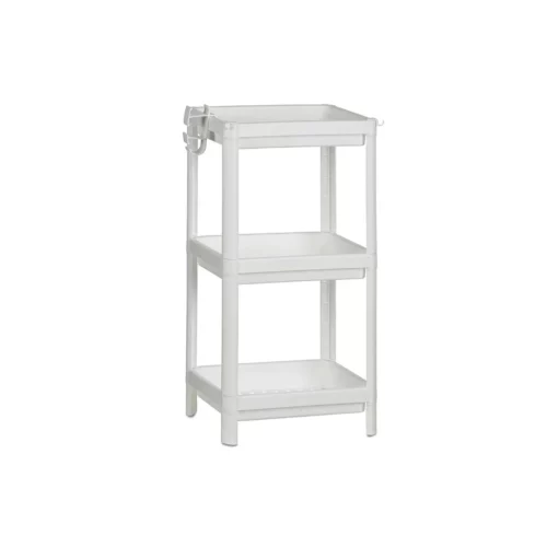 70.5CM WHITE 3TIER STOR RACK