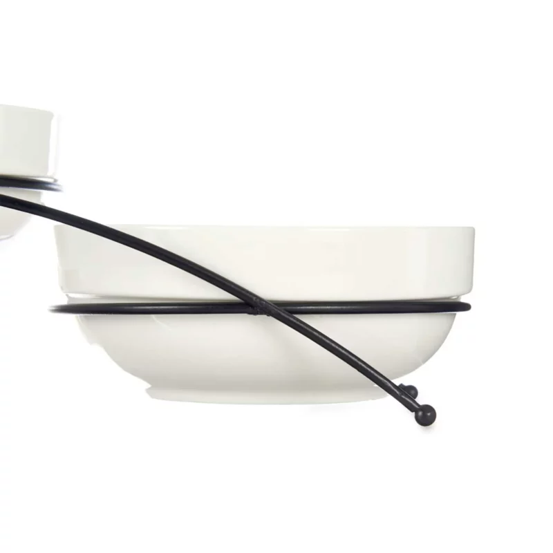 SET 3 350ML WHT PORCELAIN BOWL