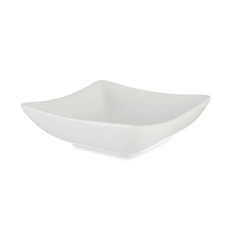 SET 6 12CM WHT PORCELAIN BOWL