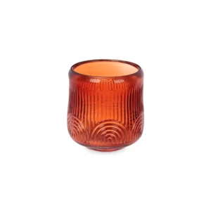 CANDLEHOLDER RUSSET CRCL STRIP