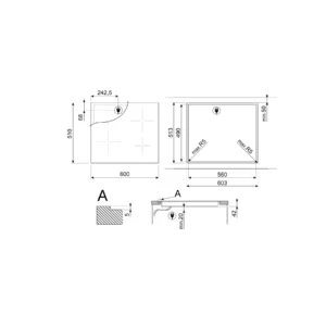 SE264TD1-2 SE264TD1 HOB 60CM