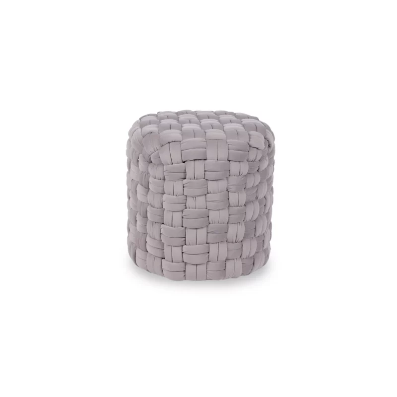 VWF21A829-GREY-1 ZURI Pouf