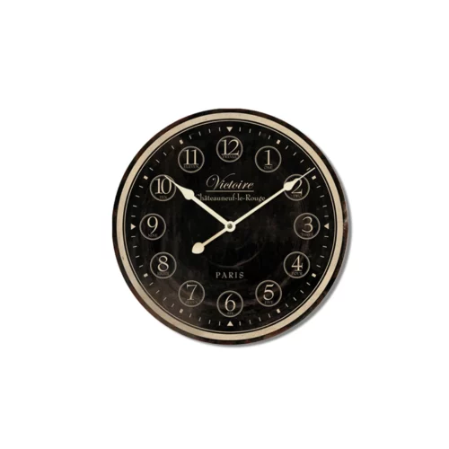 VICTOIRE WALL CLOCK BLACK