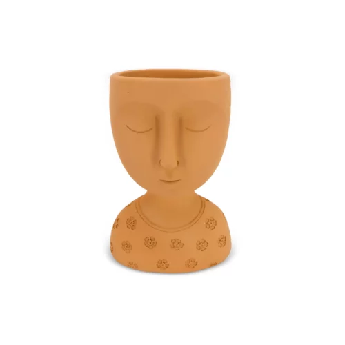 SKEPTICAL 2 PLANTER TERRACOTTA