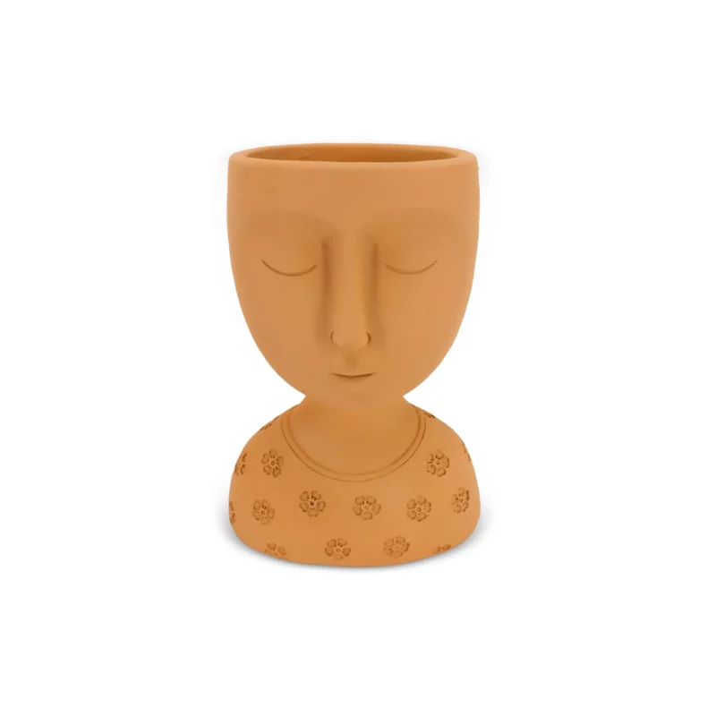 SKEPTICAL 2 PLANTER TERRACOTTA