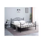 JUDI Metal Bed Frame 5ft White