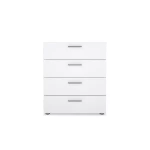 PEPE CHEST 4DRWS OAK+WHT GLOSS