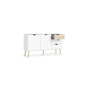 OSLO BUFFET WHITE+OAK