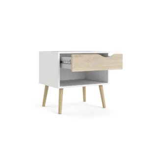 7539449AK-OSLO-3 OSLO Oak Effect Night Stand