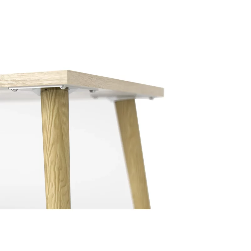 OSLO OFFICE DESK WHITE+OAK