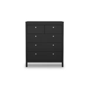79661GMGM-MADRID-2 MADRID Black Wood Effect Chest of Drawers