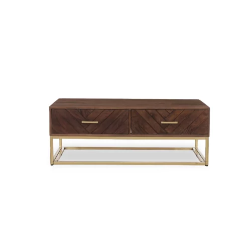 COFFEE TABLE METAL WOOD