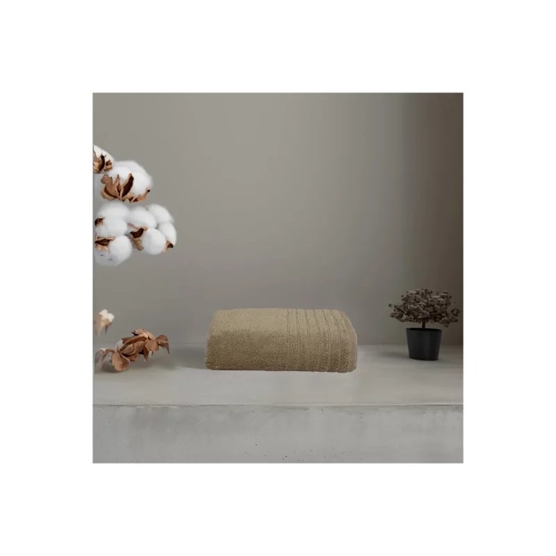 BT600-BEIGE-1 ELITE BATH TOWEL 90X140 600 GR