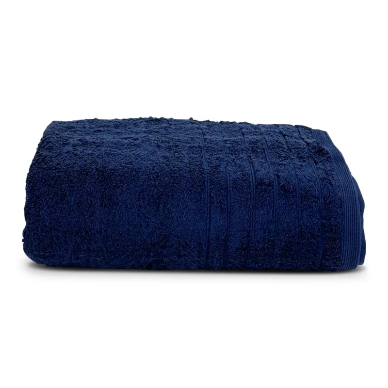 BT600-DARK-BLUE ELITE BATH TOWEL 90X140 600 GR