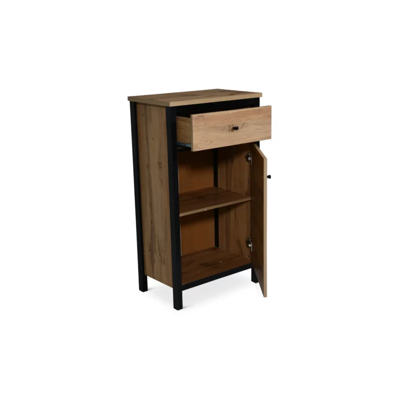 CABINET 1DR TACHO OAK+BLACK