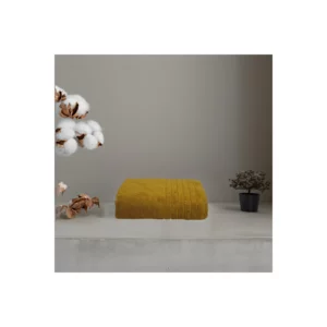 FT600-MUSTARD-1 ELITE FACE TOWEL 50X90 600 GR