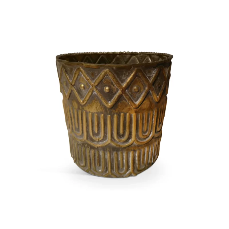 MISRA BASE CNDL GLASS GLD BRNZ