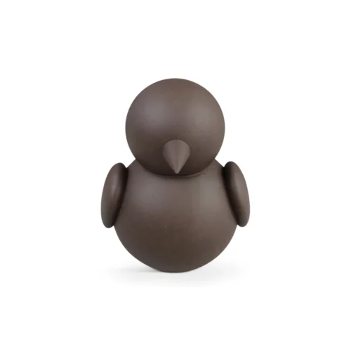 ODIN DECO BIRD POLYRESIN BROWN