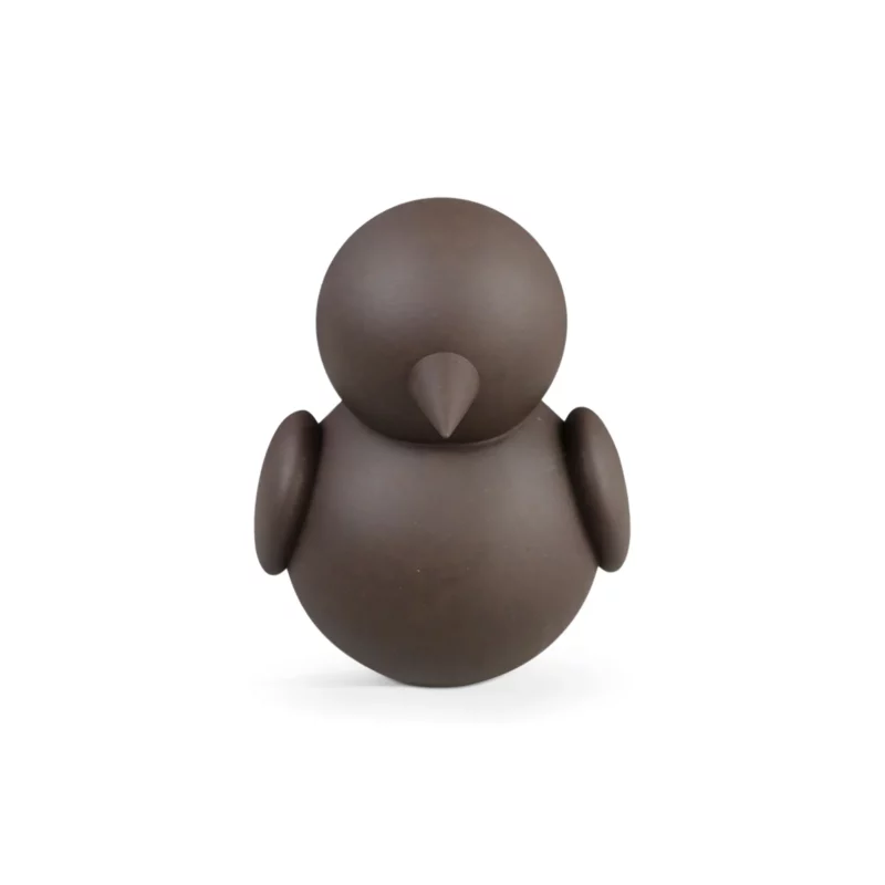 ODIN DECO BIRD POLYRESIN BROWN