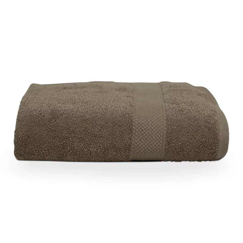 BT400-DARK-BEIGE BASIC BATH TOWEL 90X140