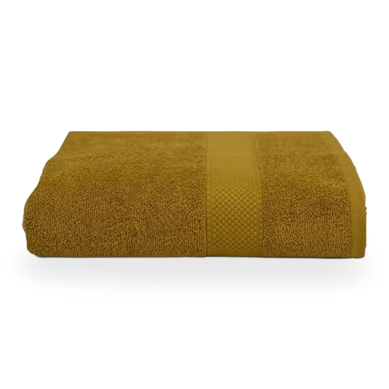 BT400-MUSTARD BASIC BATH TOWEL 90x140