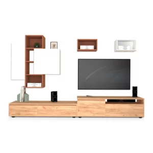 WALLUNIT GOLD OAK+WHITE+CAMEL