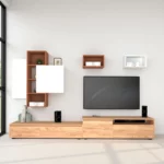 ROSSO WALLUNIT L.OAK+BLK MATT