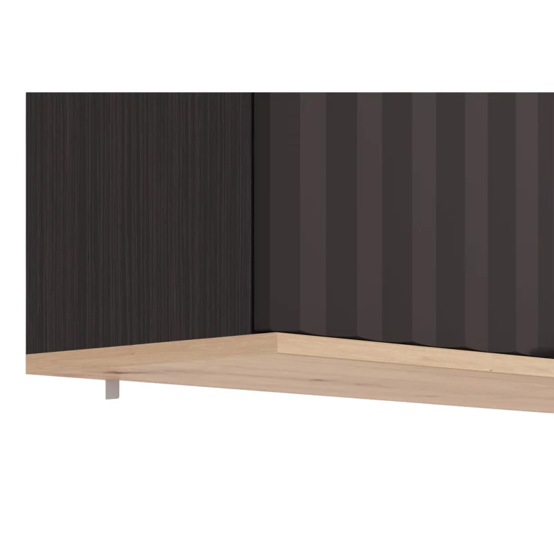 MONACO WALLUNIT ARTSN OAK-BLK