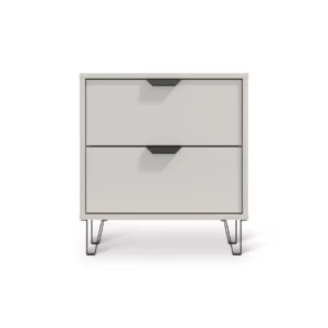 11013770-2 LUCCA Cashmere Wood Effect Night Stand