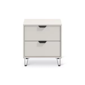 11013770-3 LUCCA Cashmere Wood Effect Night Stand
