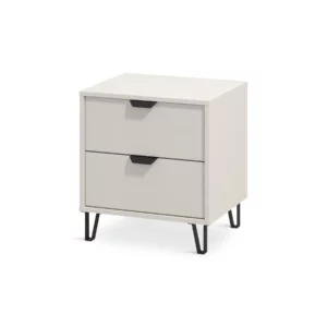 11013770-4 LUCCA Cashmere Wood Effect Night Stand