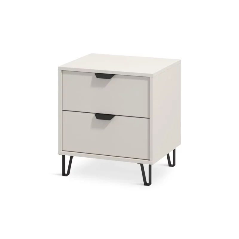 11013770-4 LUCCA Cashmere Wood Effect Night Stand