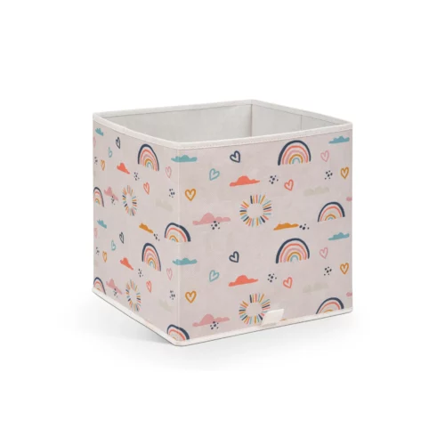 195887-1 AOP RAINBOW UNWOVEN