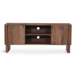 NEXT White and Oak Surface TV Console
