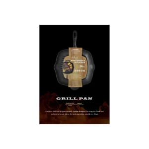 ANK CAST-IRON GRILLPAN 28CM