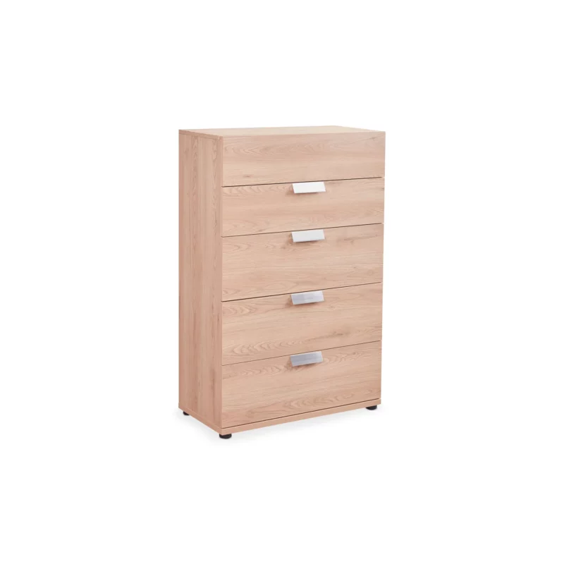 JL-02013-CHEST-9 CHEST 5D NATURAL OAK7055