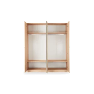 LUMIN Natural Oak Effect Wardrobe