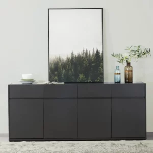 JL-02015-SIDEBOARD SIDEBOARD MATT GREY