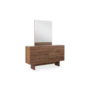 JL-04009JL-02017-3 DRESSER+MIRROR WALNUT 387005
