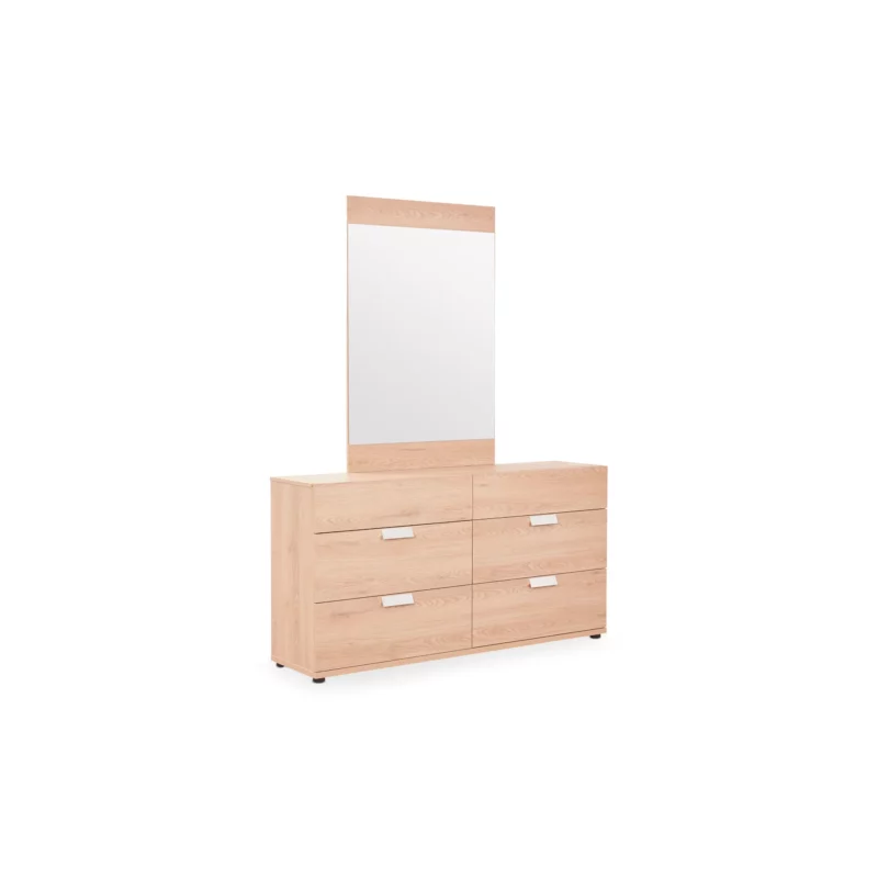 DRESSER+MIRROR NTRL OAK7055