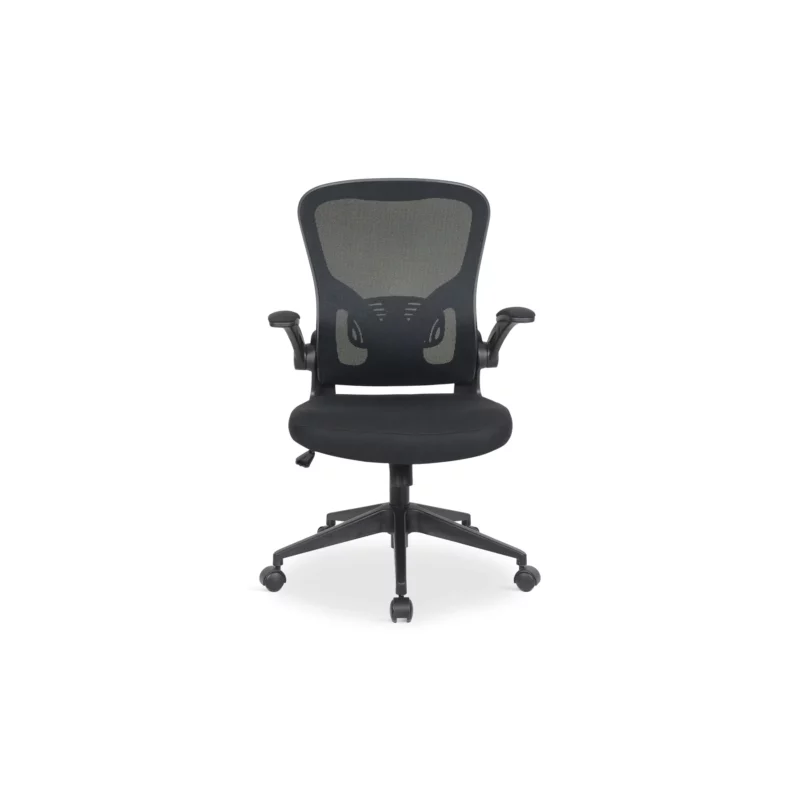 OFFICE CHAIR BLACK MESH+FB